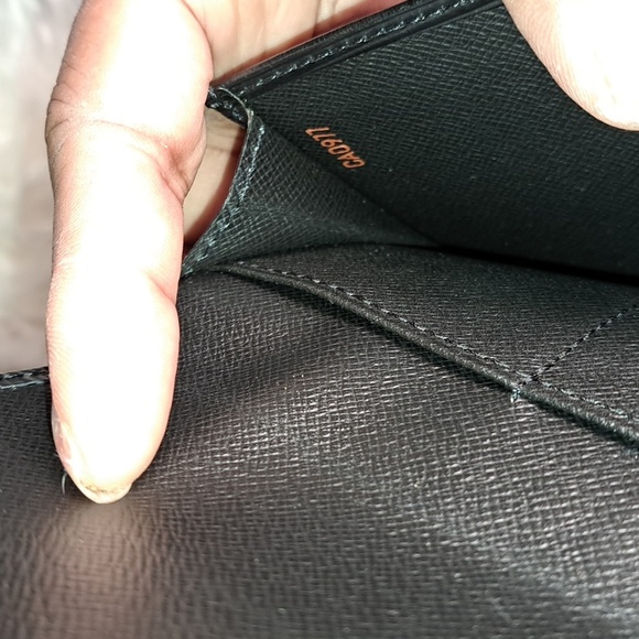 Louis Vuitton New Black Porte Tresor Flap Wallet - Picture 14 of 14